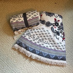 Maurice’s Round Beach Towels Set of 2